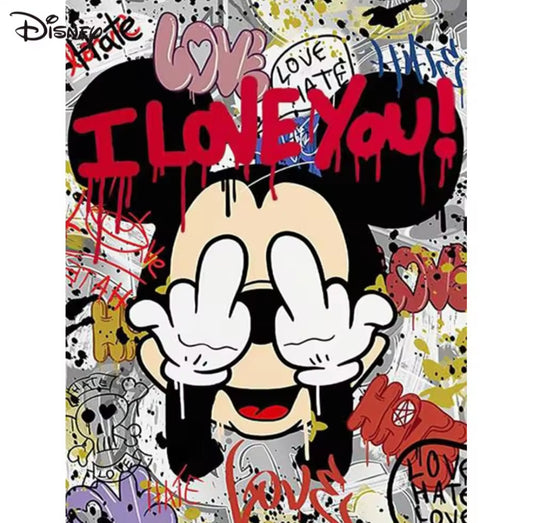 Mickey Mouse Diamond Art