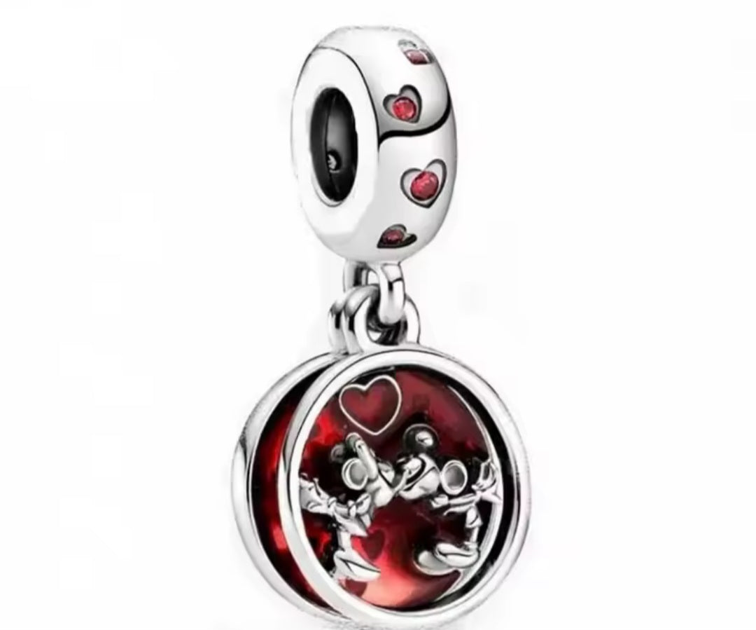 Minnie & Micky Charm