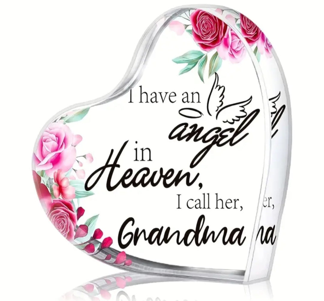 Angel In Heaven Plaque