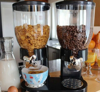 LARGE DOUBLE CEREAL DISPENSER