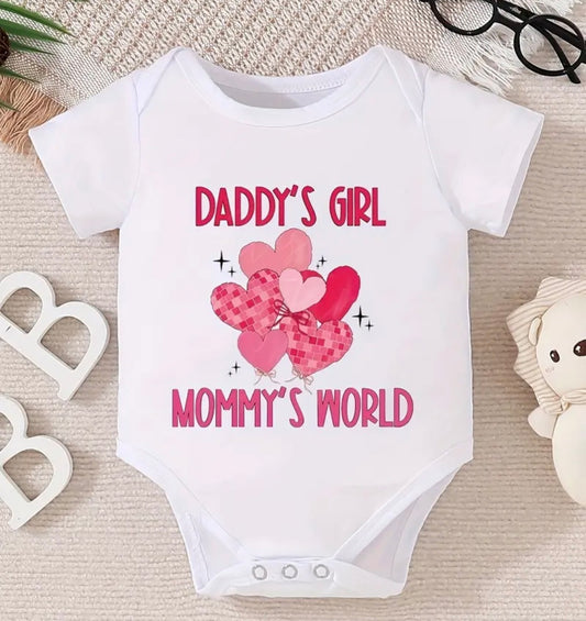 Daddys Girl & Mummys World Vest
