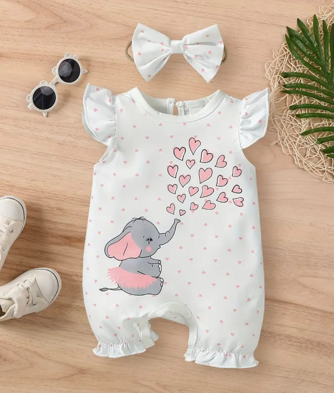 Elephant Bodysuit & Headband