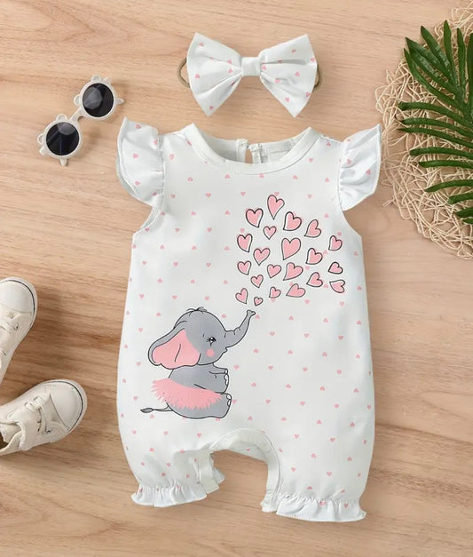 Elephant Bodysuit & Headband