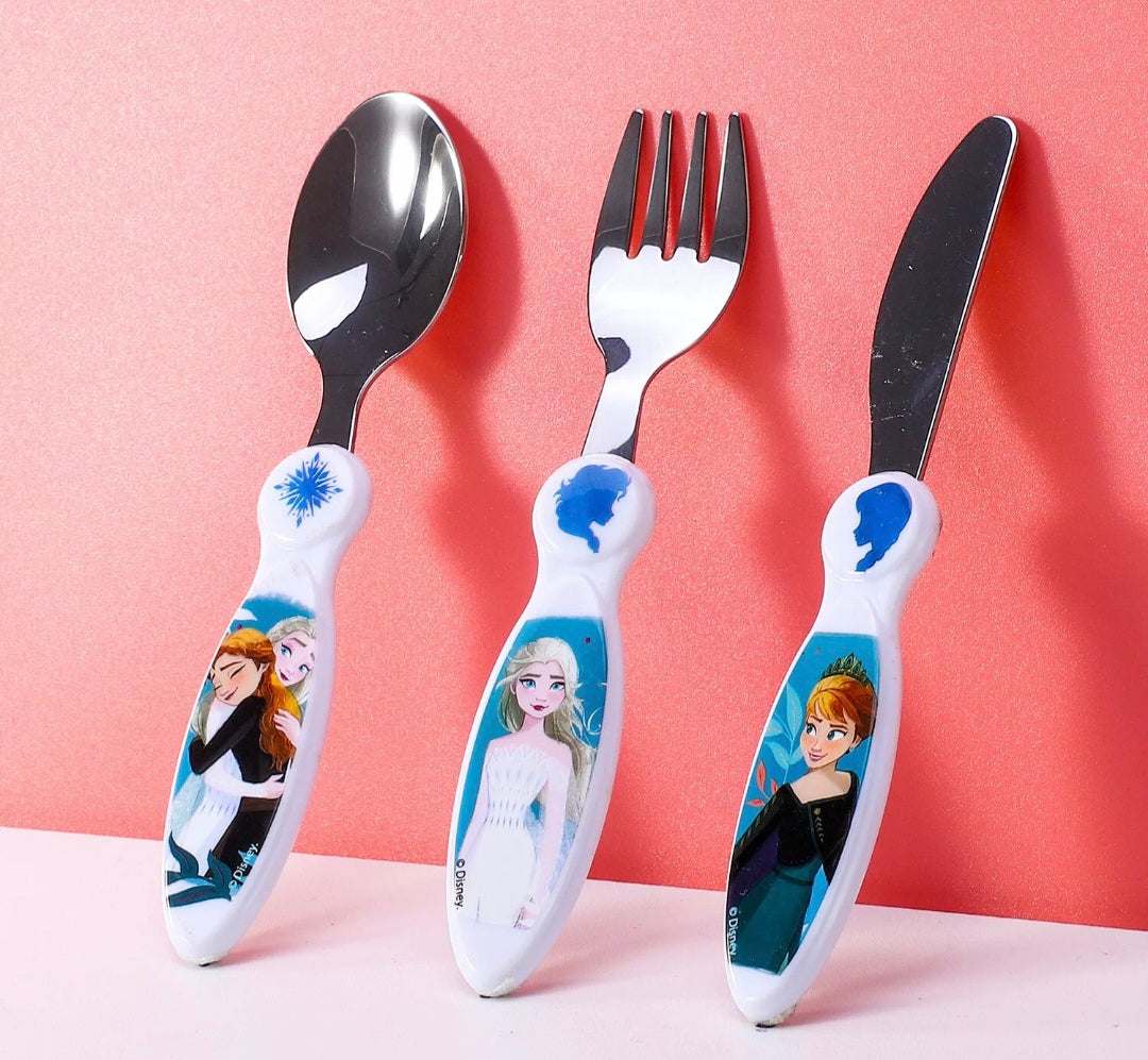 Frozen 3Pc Cutlery Set