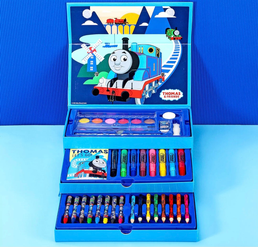 Thomas the Tank Engine 52pcs Kids Colouring Set