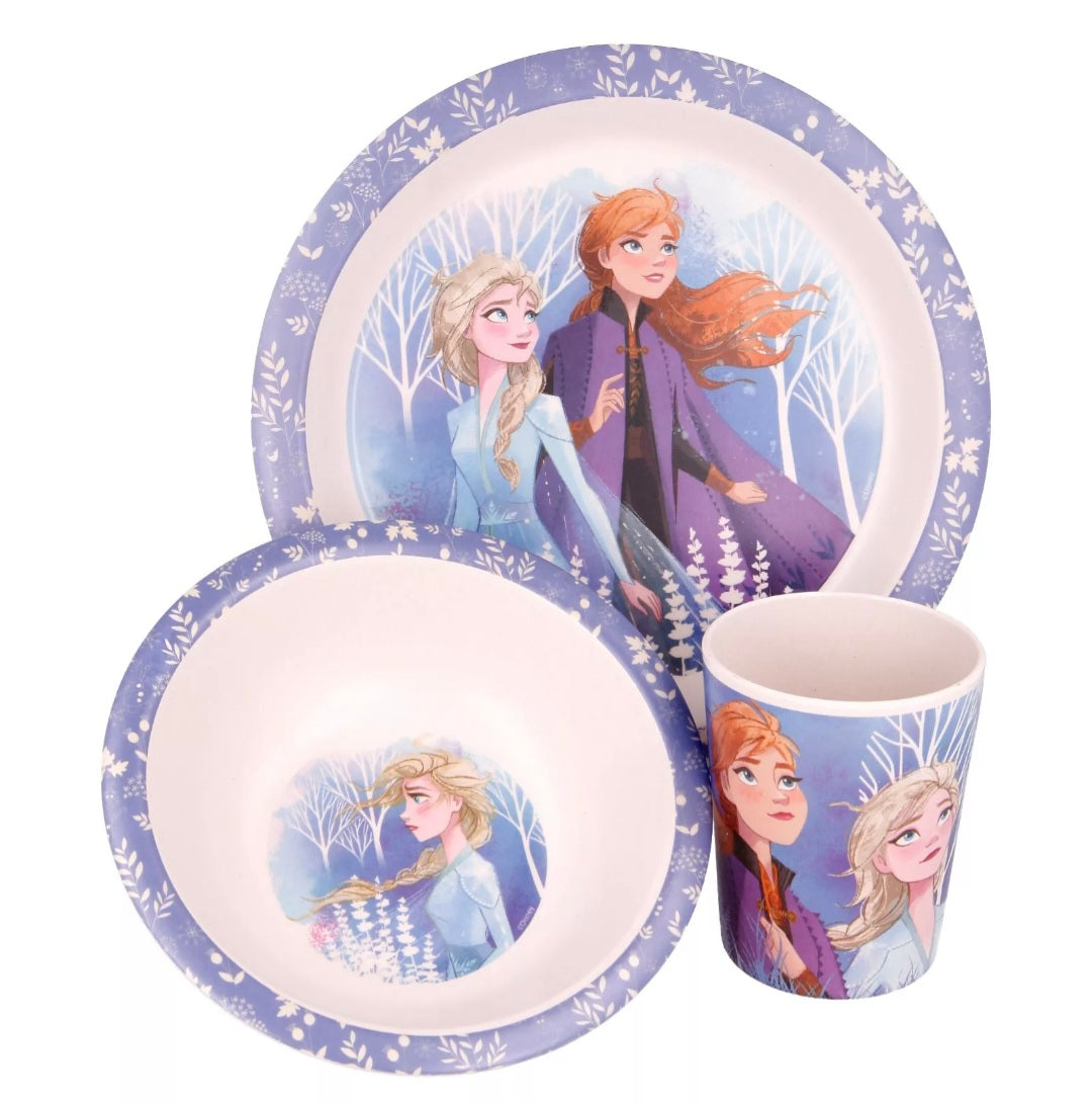 Frozen 3PC Wooden Dinner Set