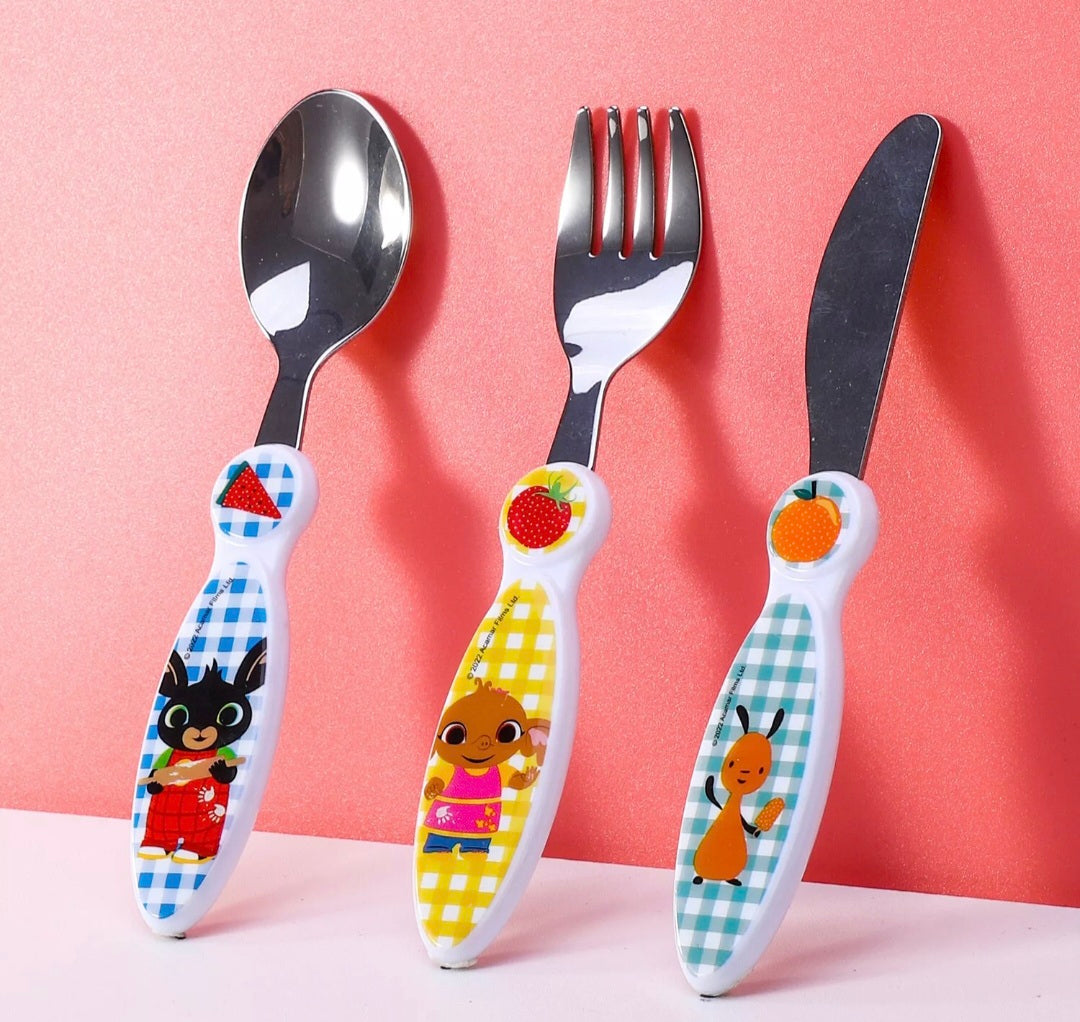 Bing Bunny 3Pc Cutlery Set