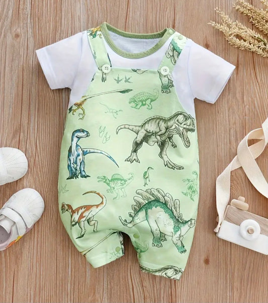 Baby Boys Dinosaur 2Pc Outfit