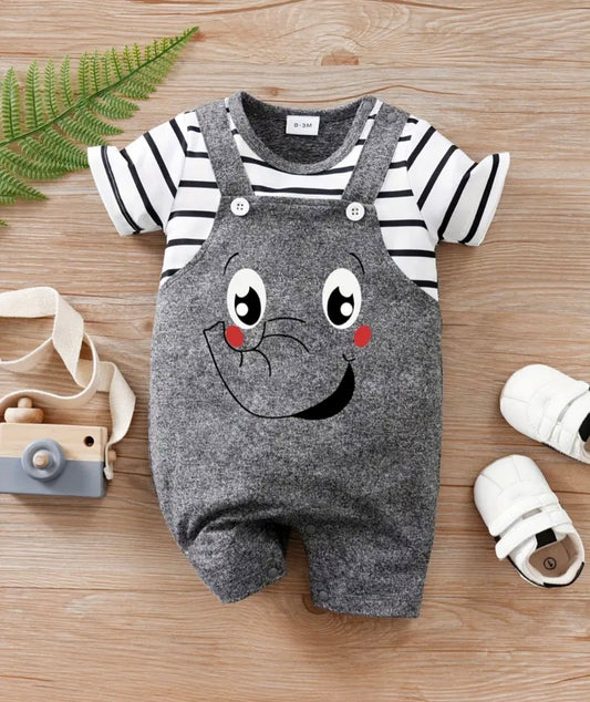 Baby Boys Elephant Outfit