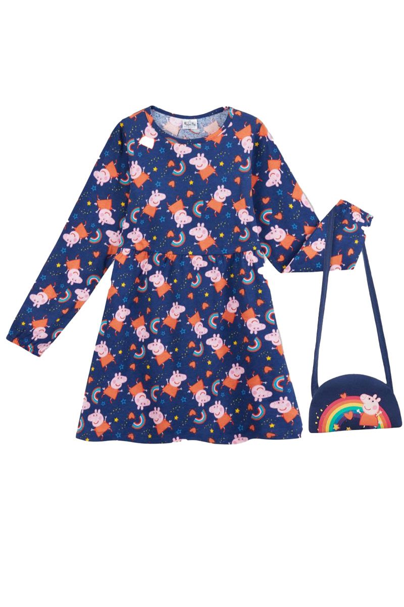 Peppa Pig Dress & Bag - 3/4 Years