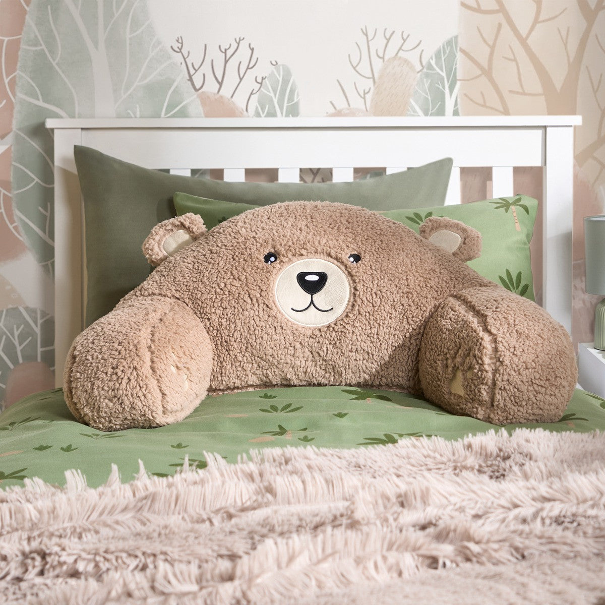 The Bear Cuddle Cushion - Brown