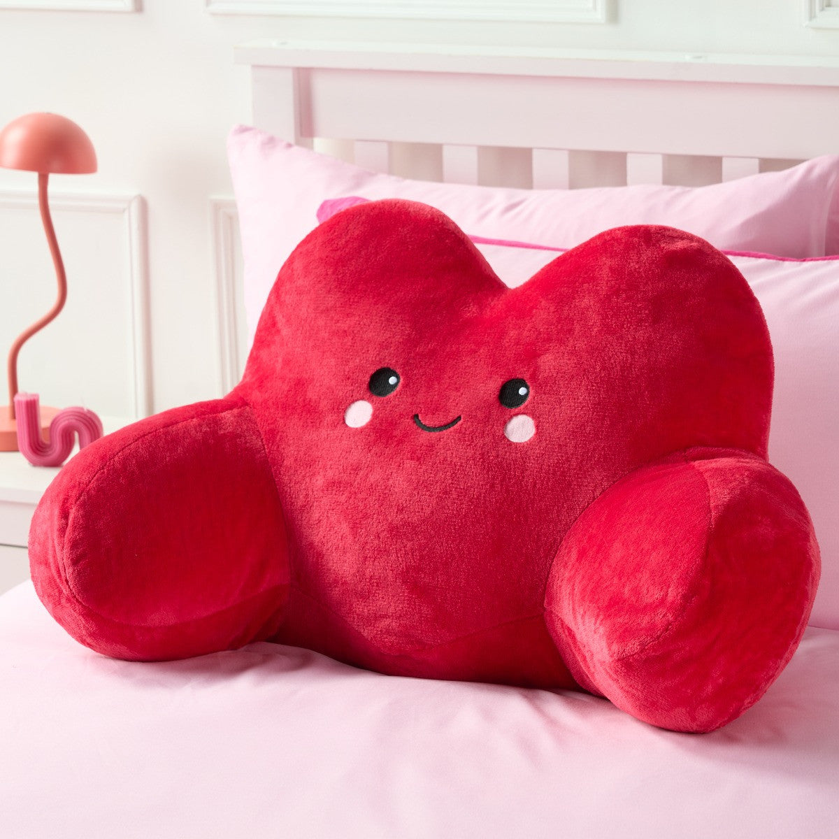 Harper The Heart Cuddle Cushion - Red