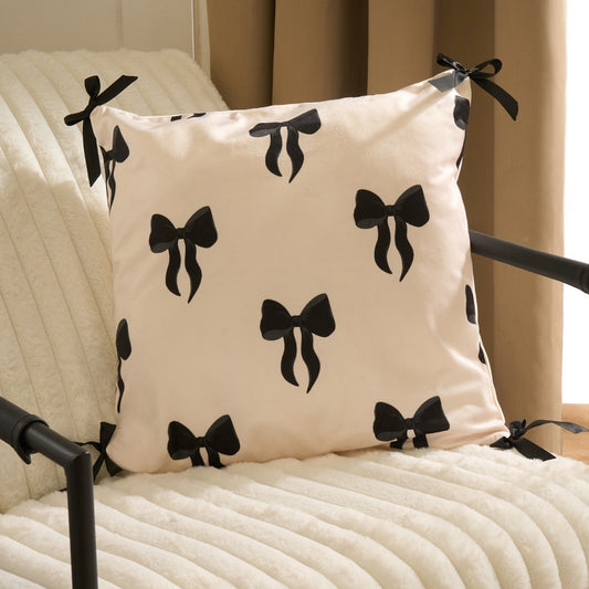 Bow Print Cushion Covers