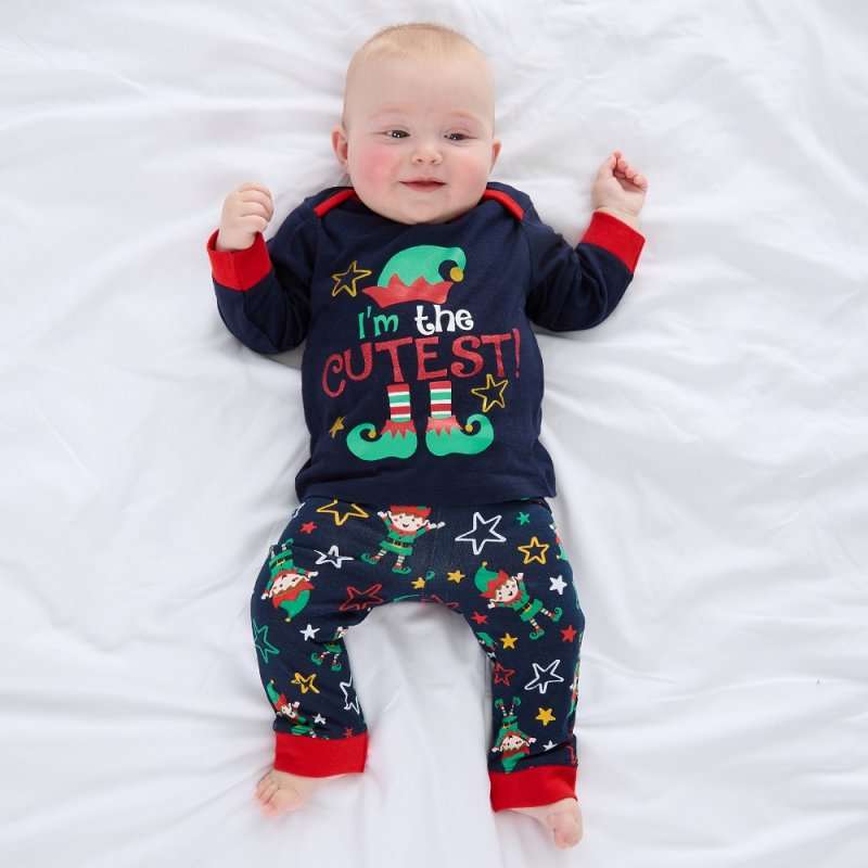 The Cutest Elf Pj Set - 6 - 9 Months