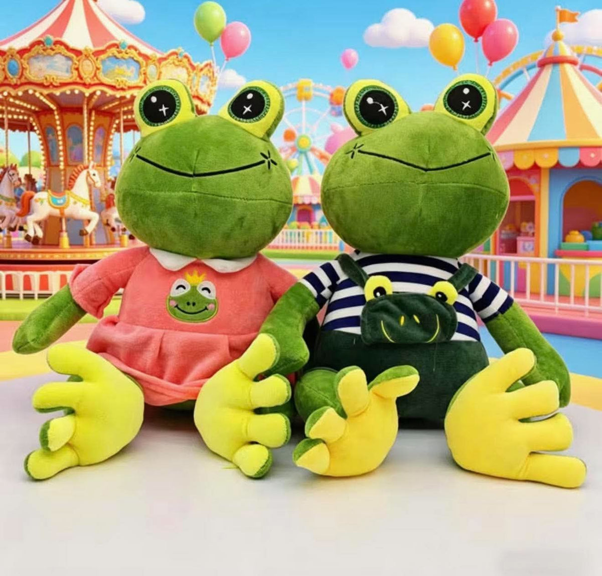 Frog plush toys
