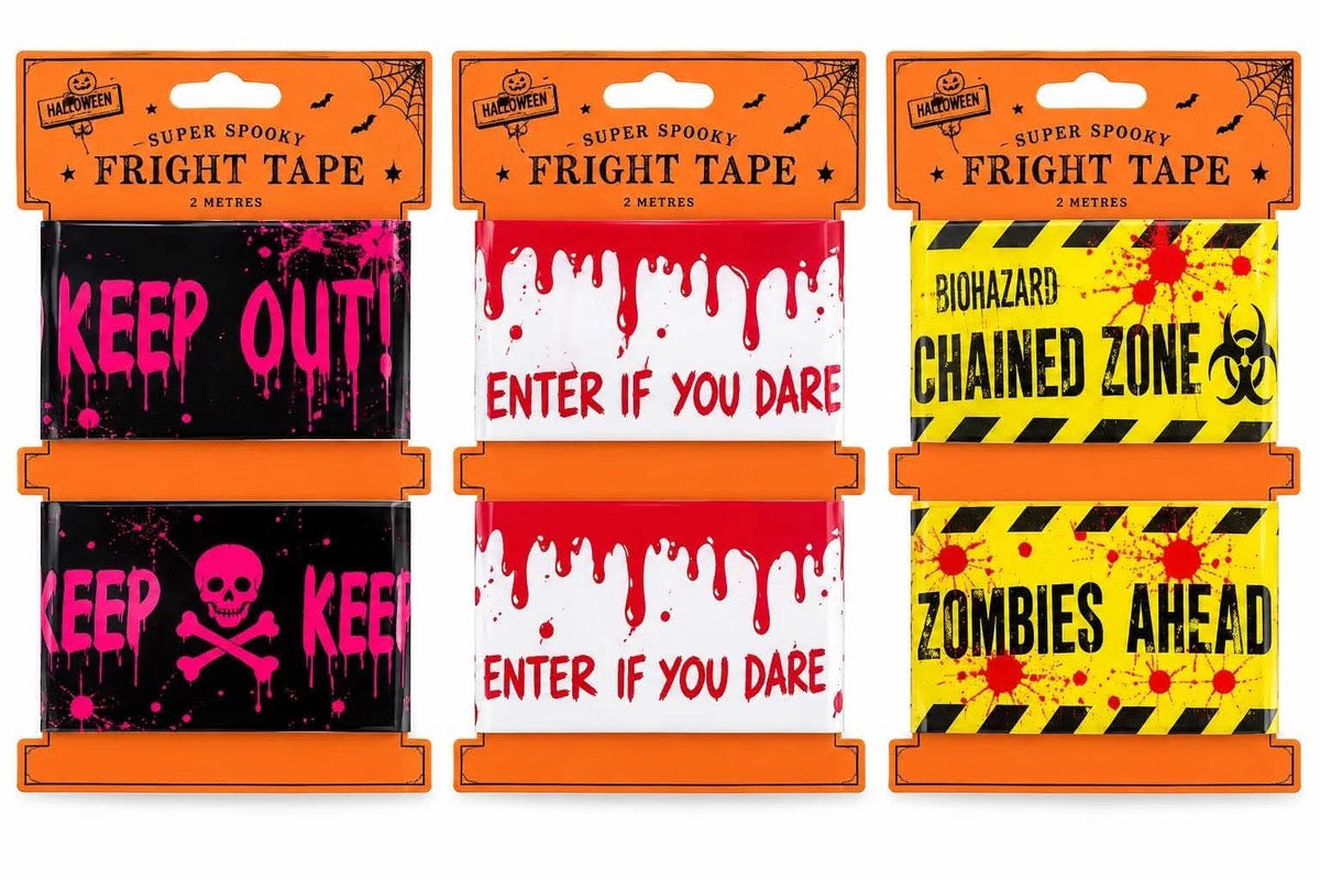 Halloween fright tape