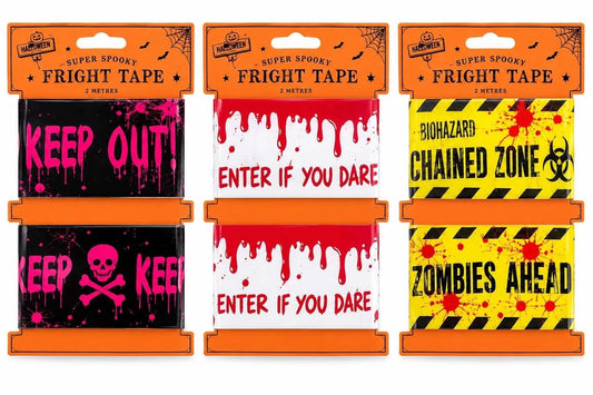 Halloween fright tape
