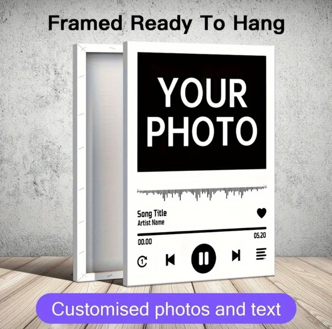 Spotify Personalised Canvas