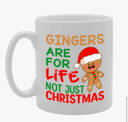 Gingers for life mug