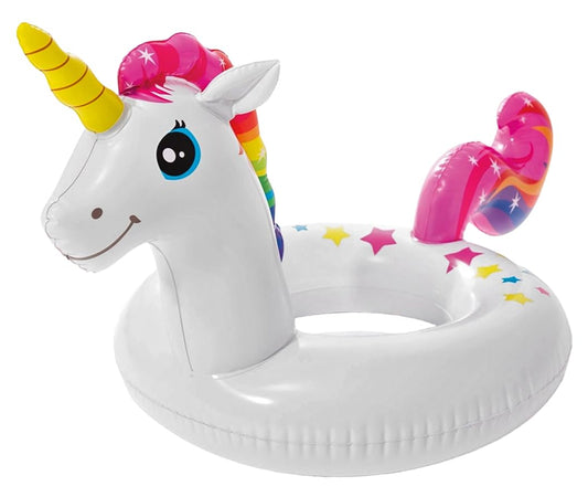 Unicorn Inflatable Swim Ring Float for Kids Aged 3–6 Years