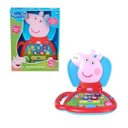 Peppa pig my first laptop interactive toy