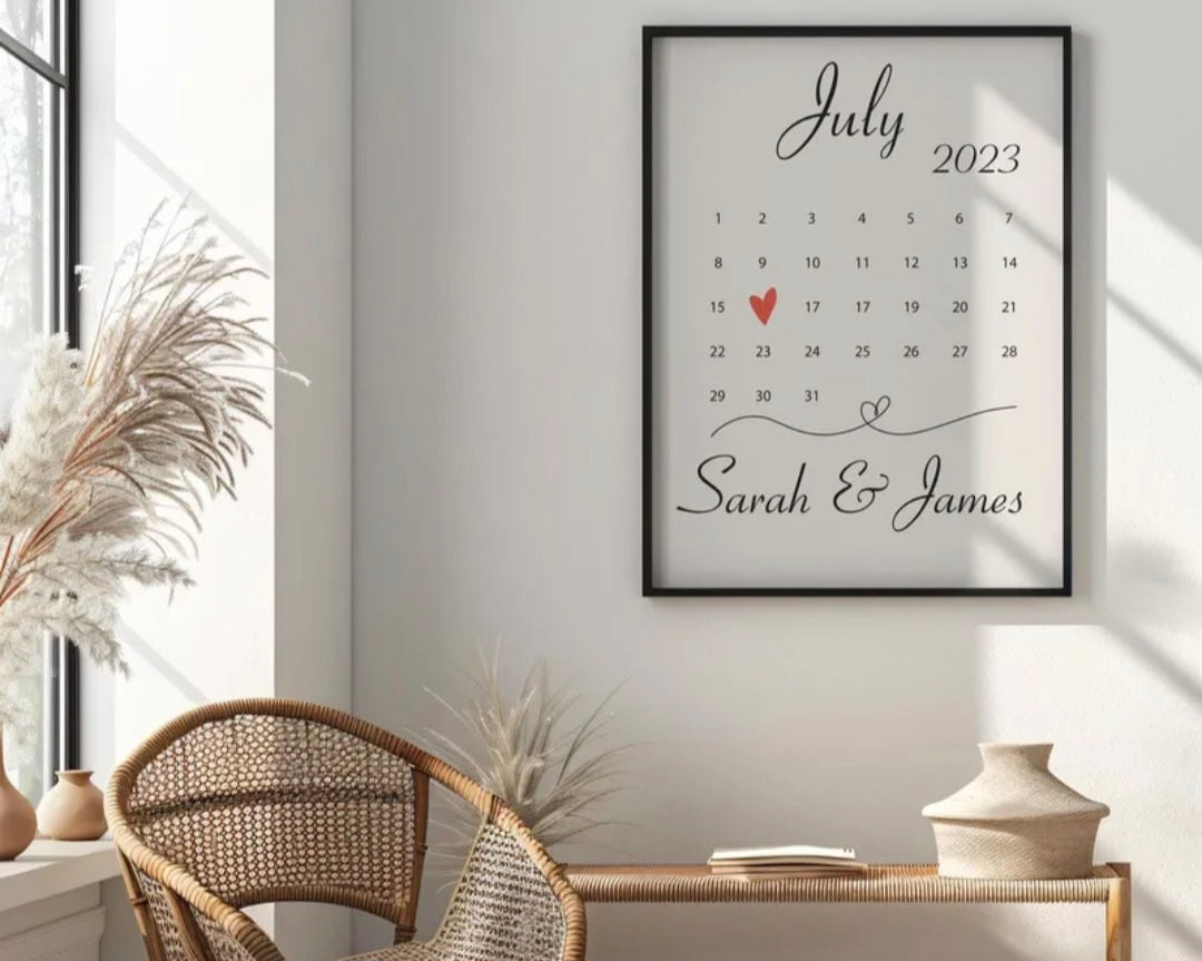 Personalized Poster Unframed