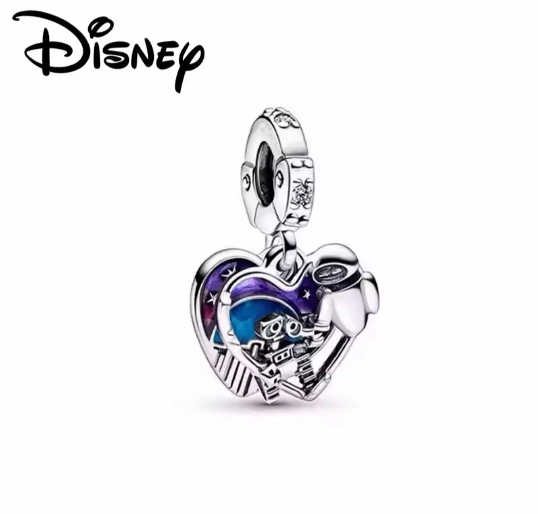 Pandora Disney Pixar Wall-E & Eve Charm