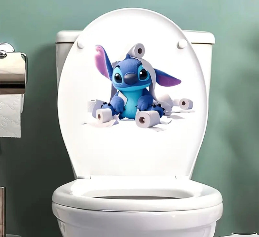 Stitch Toilet Sticker