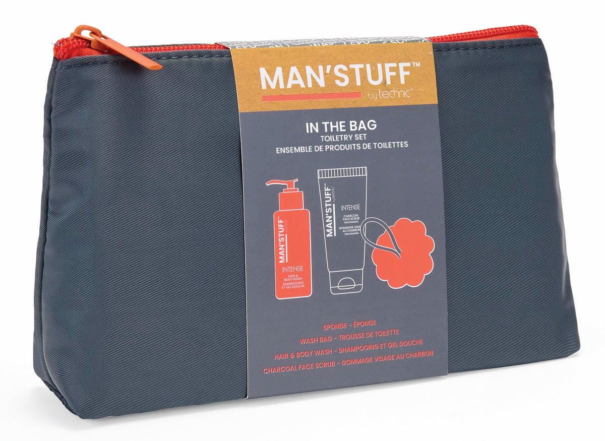 Man stuff - in the bag toiletry gift set