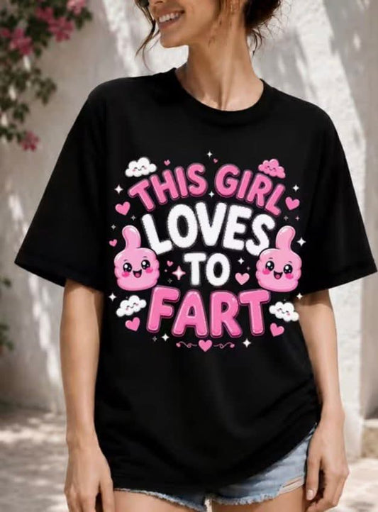 This girl loves to fart top