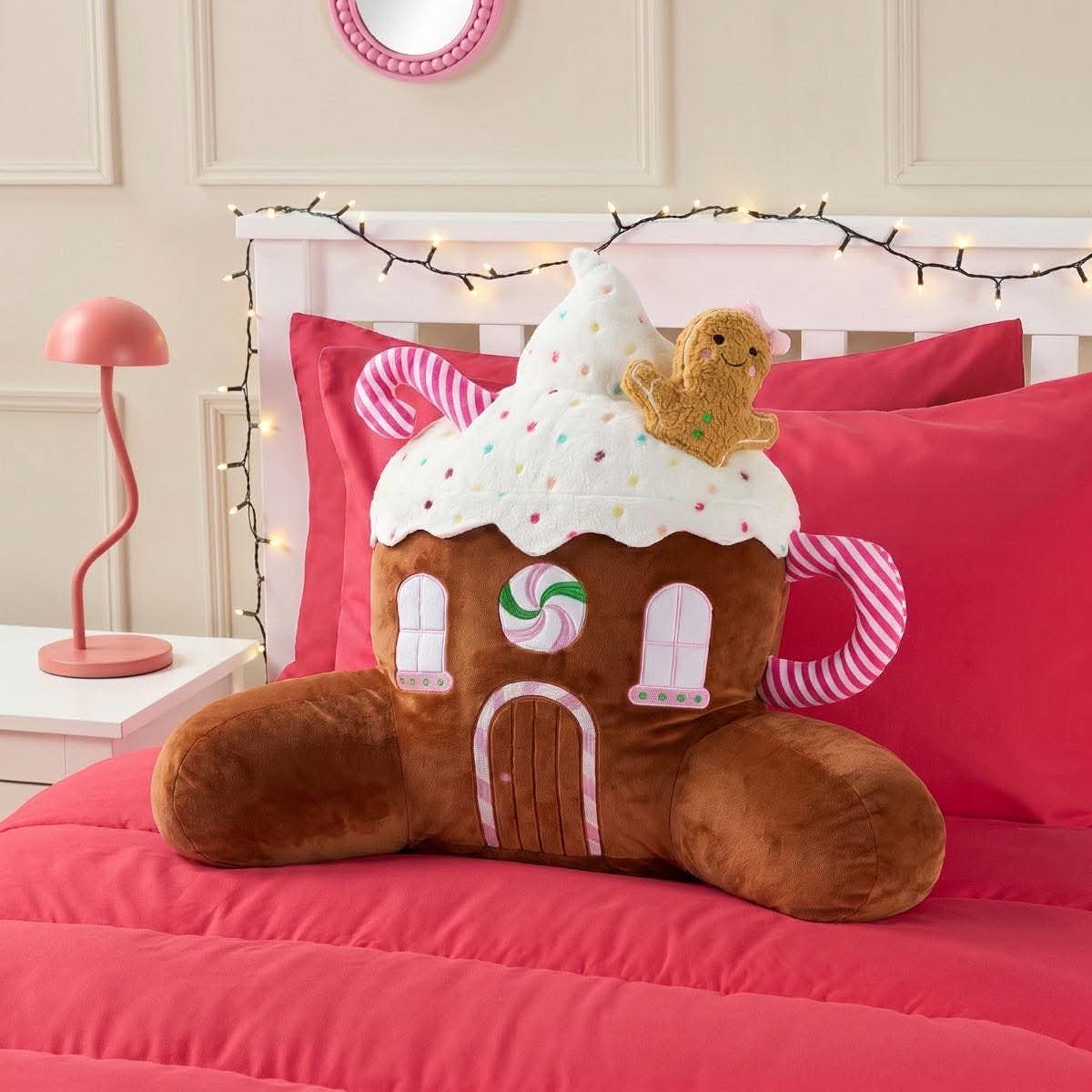 Gingerbread Latte cuddle cuahion - brown