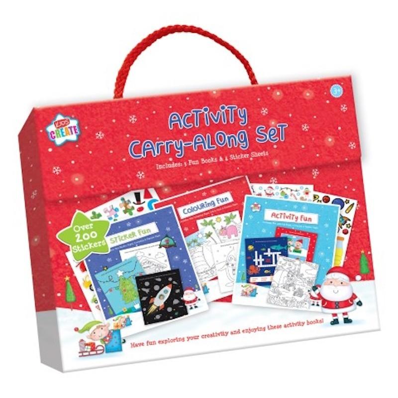 Christmas activity carry along set