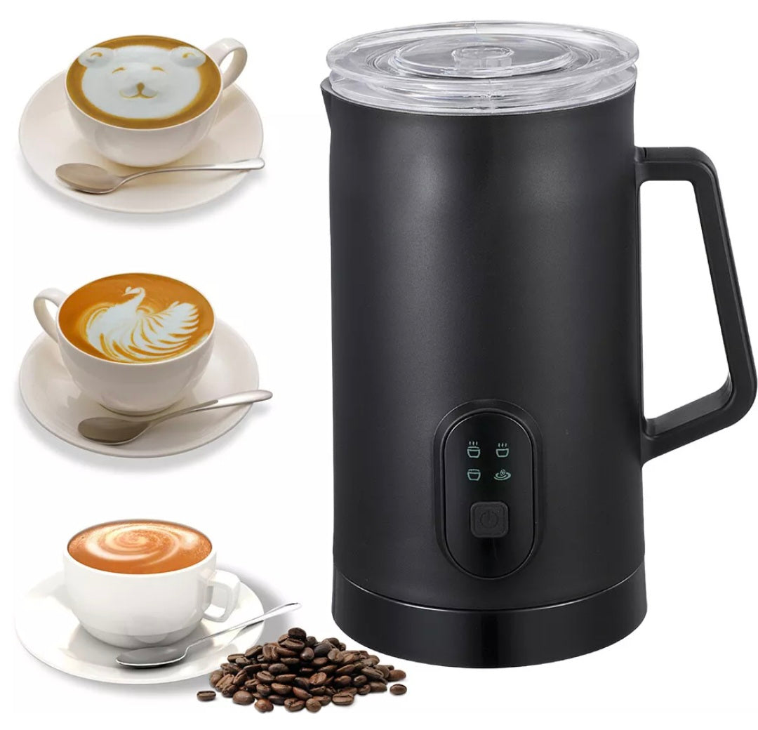 4 in 1 Hot Chocolate Maker Chocoluxe Electric Milk Steamer Frother