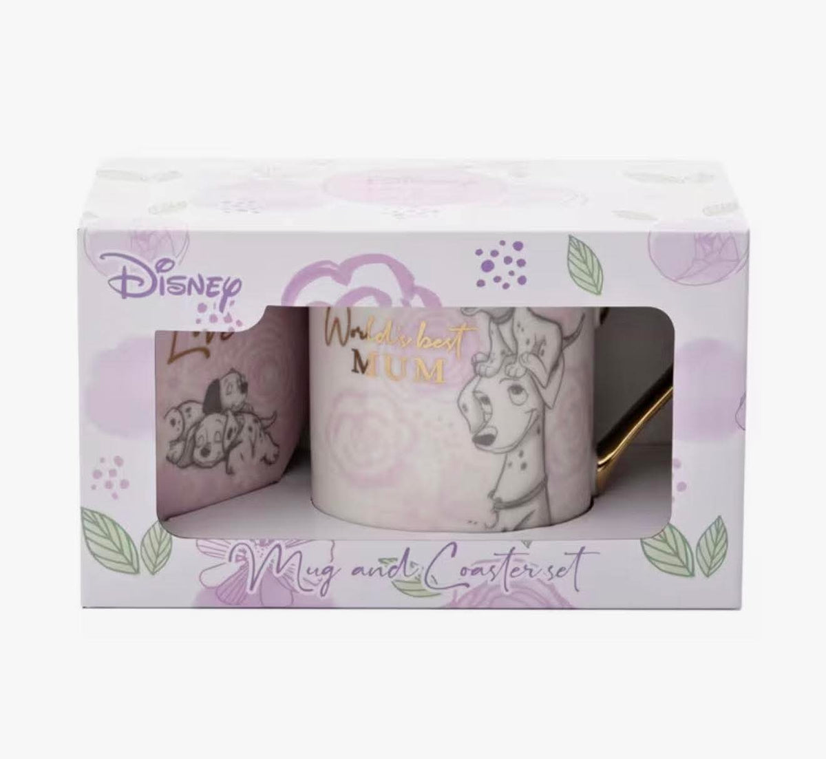 Dalmatians mug & coaster set -Mum
