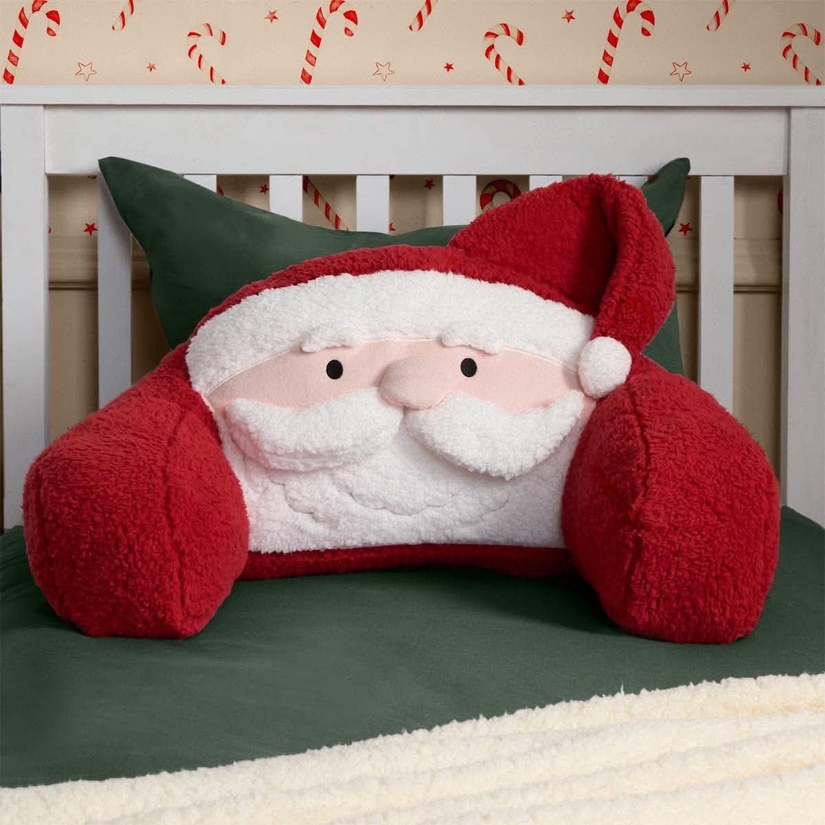 Santa cuddle cushion - red