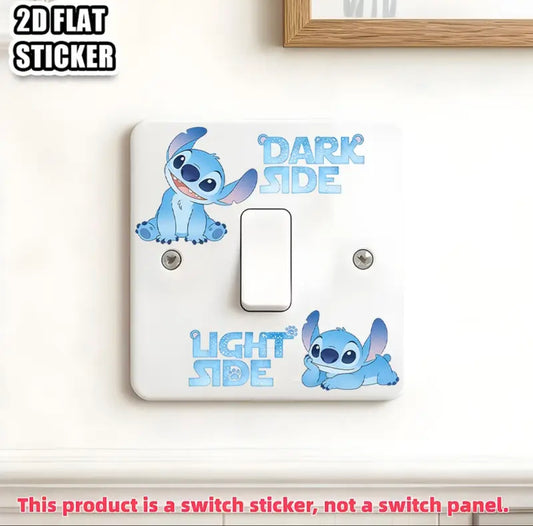 Disney Stitch-Themed Switch Stickers