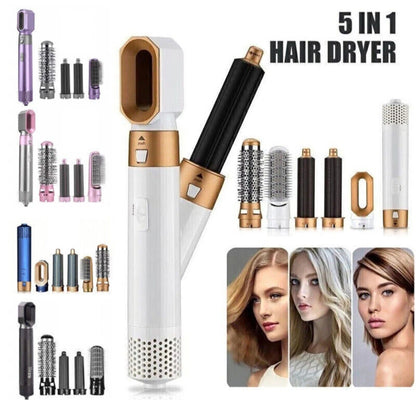 New 5 in 1 Electric Hair Dryer Hair Styling Brush