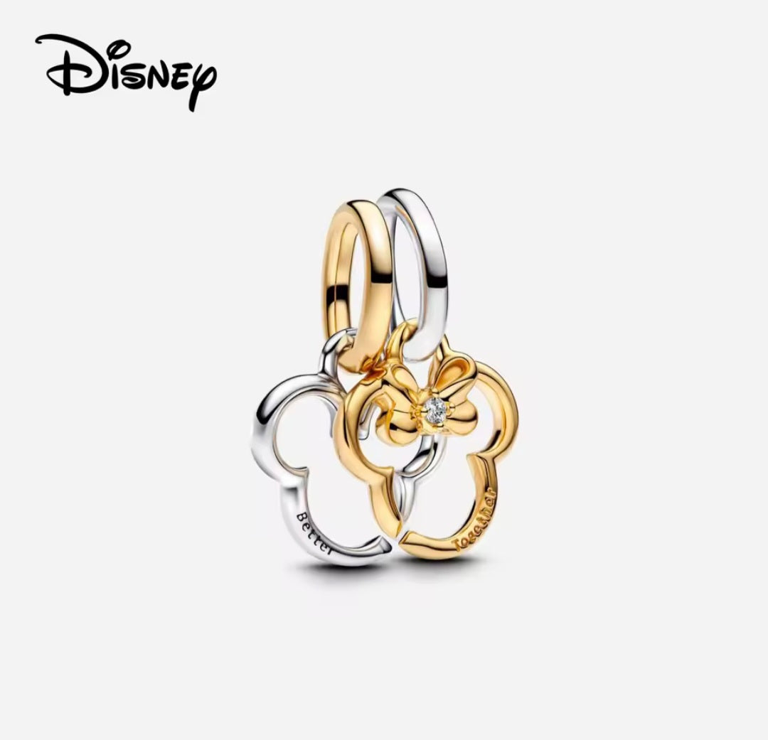 Minnie & Mickey Charm