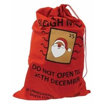 Christmas Plush stamp super jumbo sack