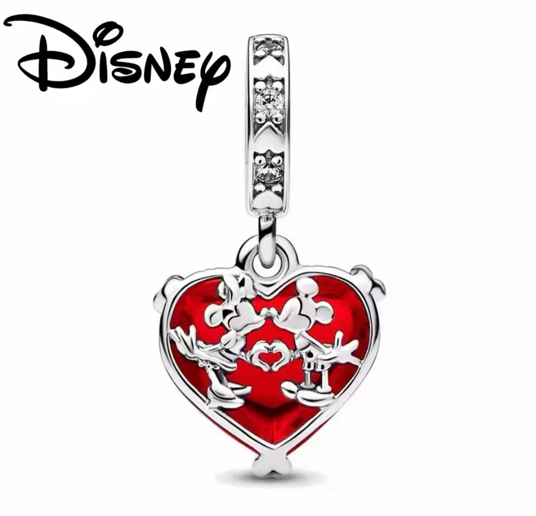 Mickey & Minnie Mouse Charm