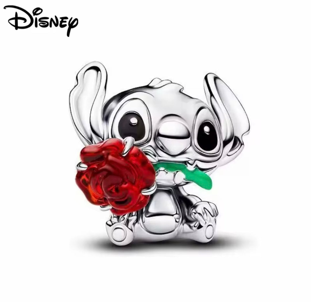 Stitch Rose Charm