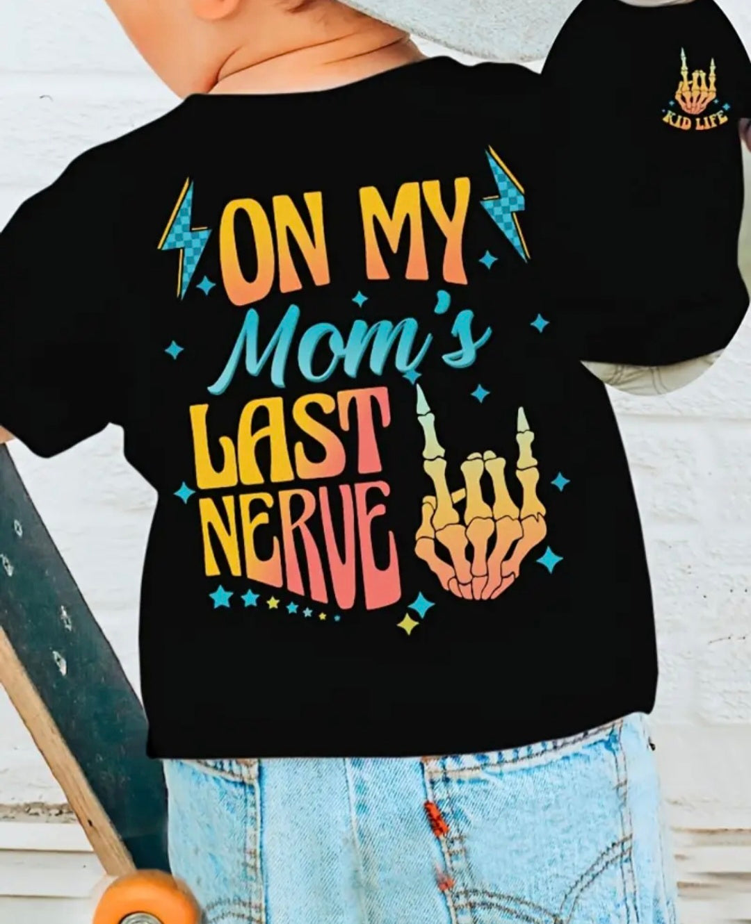 Boys "Mums Last Nerve" Top