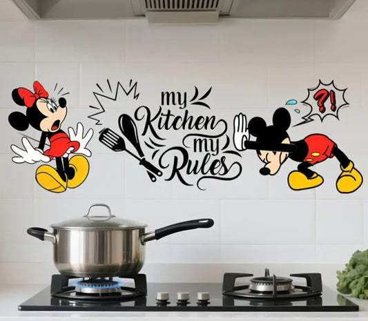 My Kitchen My Rules Wall Decal
