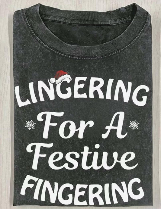 Lingering for a finger mens