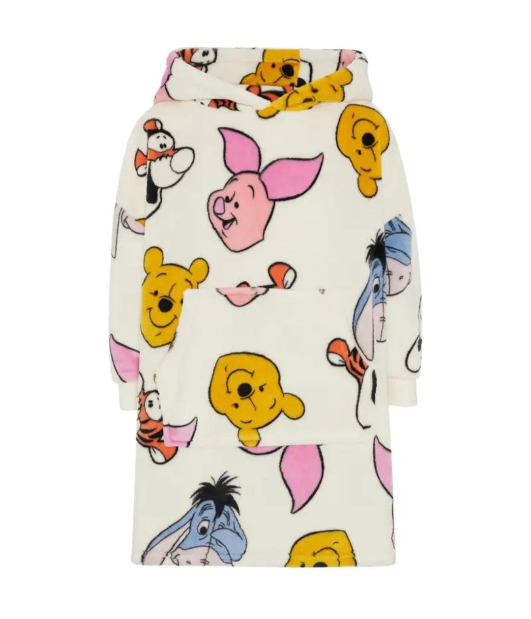 Kids Winnie The Pooh Hoodie Blanket