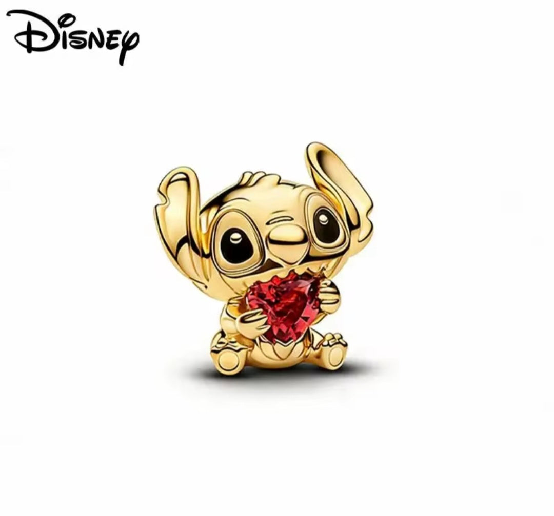 Gold Stitch Charm