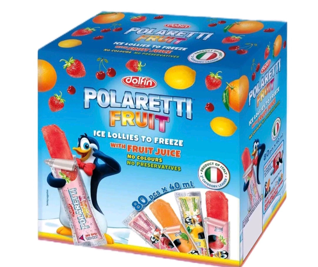 Fruit Ice Lollies 80 Pack